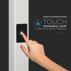 80W Lampa podłogowa LED/ Ściemnianie dotykiem / Barwa:4000K / Obudowa: Biała