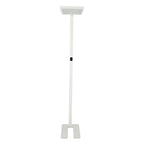 80W Lampa podłogowa LED/ Ściemnianie dotykiem / Barwa:4000K / Obudowa: Biała