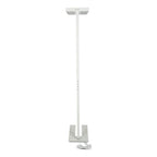 80W Lampa podłogowa LED/ Ściemnianie pokrętłem / Barwa:4000K / Obudowa: Biała