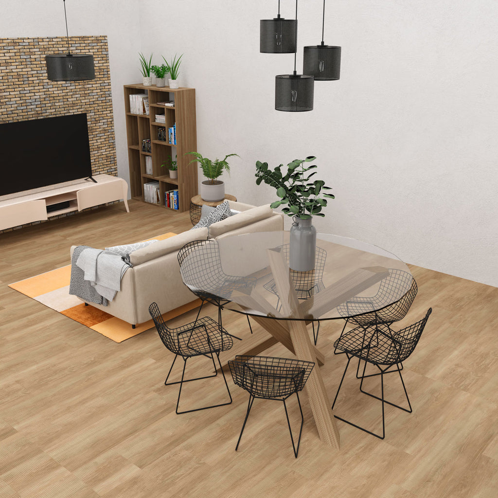 żyrandol Loft shade talerz dia 300, black, cylinder shade dia 180, h 150 black 3xE27
