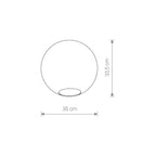 Nowodvorski Klosz / Oprawa CAMELEON SPHERE XL - Szkło - Transparentny 8527