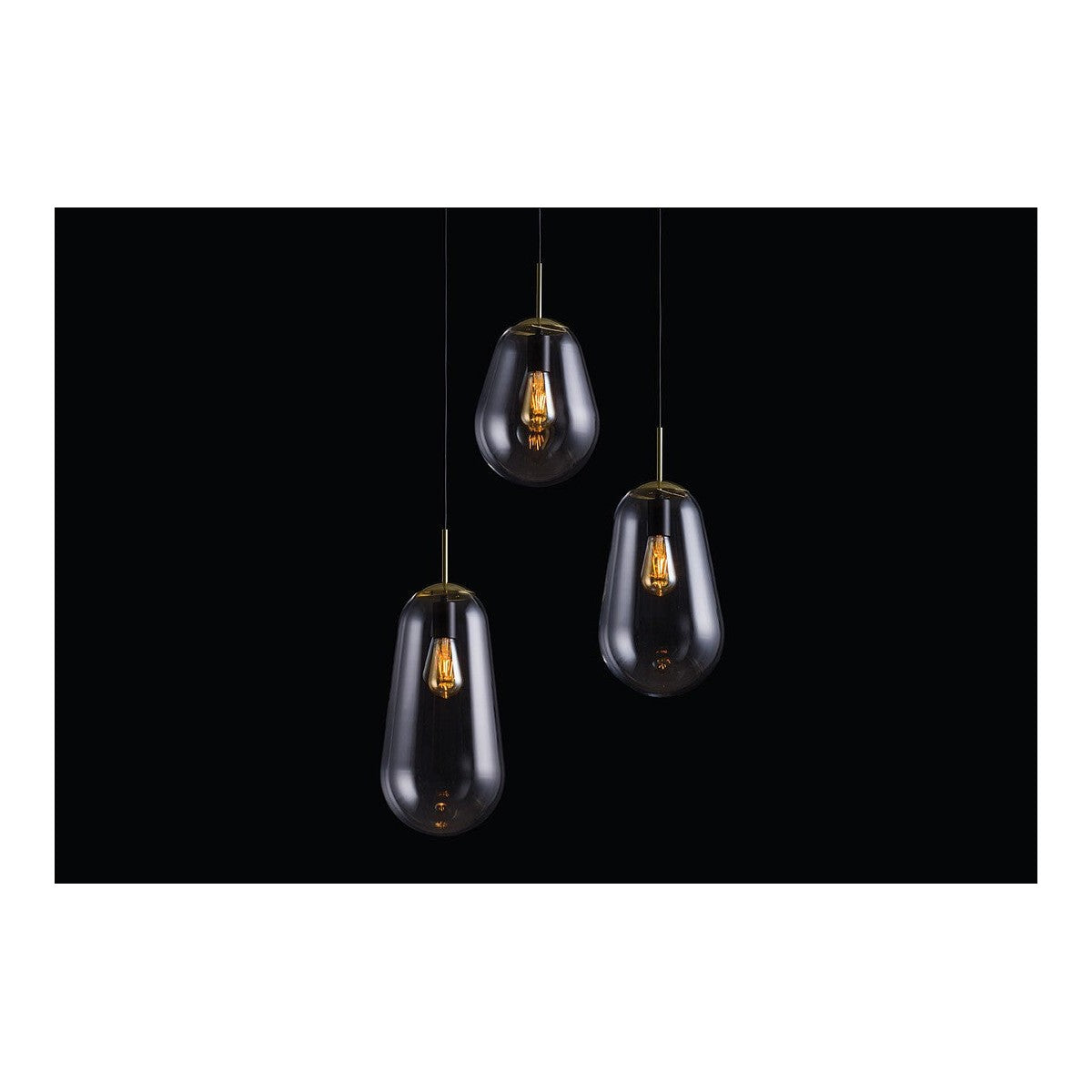 Nowodvorski Klosz / Oprawa CAMELEON PEAR M - Szkło - Transparentny II 8533