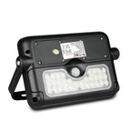 5W Naświetlacz LED solarny / Barwa:4000K / Obudowa: Czarna
