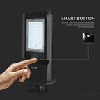 15W Lampa uliczna solarna z czujnikiem ruchu / Barwa:4000K / Obudowa: Czarna