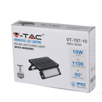 10W Naświetlacz LED solarny / Barwa:4000K / Obudowa: Czarna