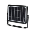 10W Naświetlacz LED solarny / Barwa:4000K / Obudowa: Czarna
