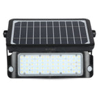 10W Naświetlacz LED solarny / Barwa:4000K / Obudowa: Czarna