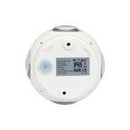 4W Lampa ścienna LED / Kula / Barwa:4000K / IP65 / Obudowa: Biała