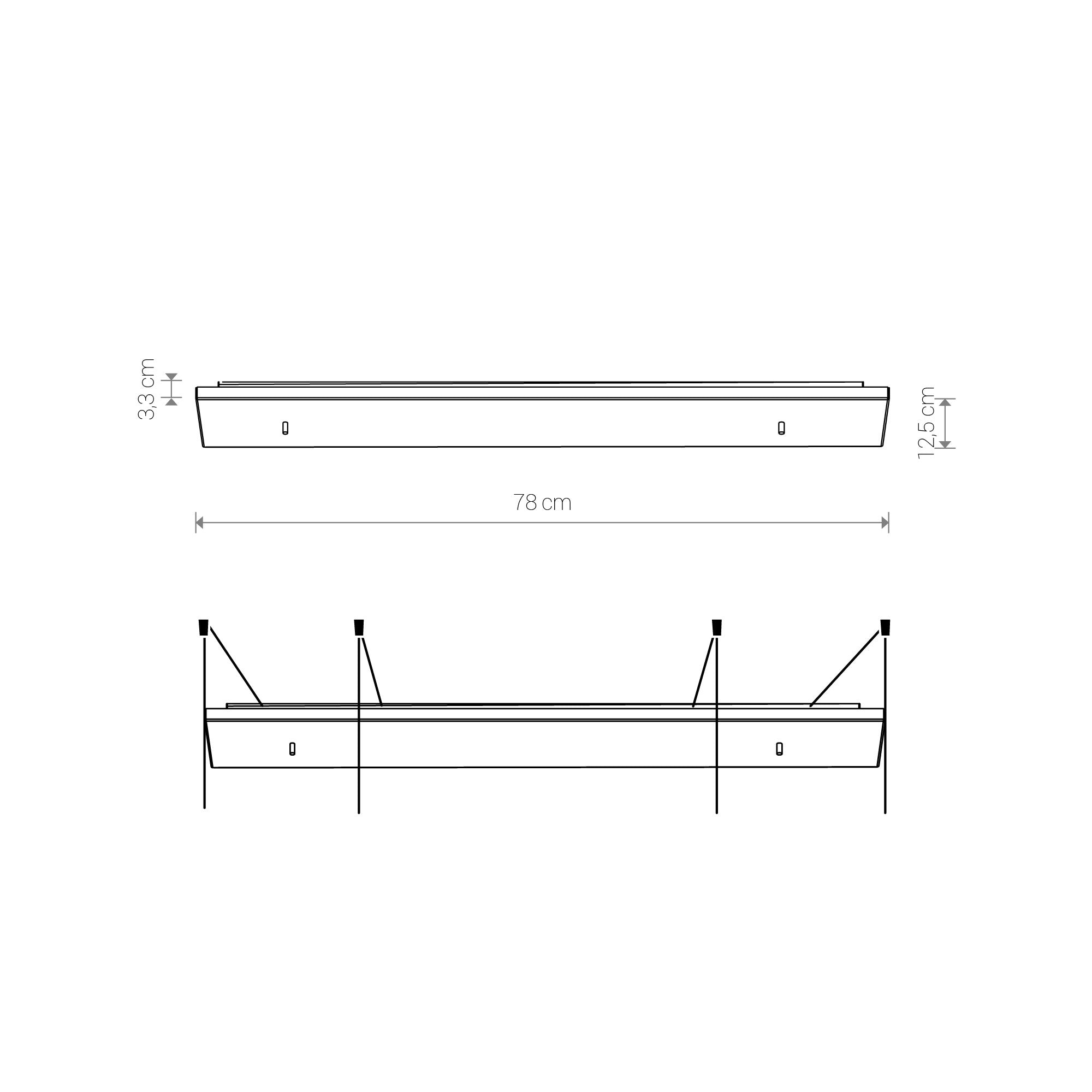 Nowodvorski Puszka CAMELEON CANOPY D 780 25W only LED 50/60Hz - Stal lakierowana - Biały 8553