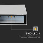 4W Lampa ścienna LED / Barwa:3000K / Obudowa: Biały