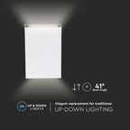 4W Lampa ścienna LED / Barwa:6500K / Obudowa: Biały