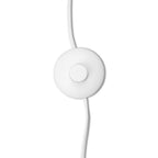 60W Lampa podłogowa na wysięgniku / Podstawa: Marmur / Czarna / Trzonek: 1xE27