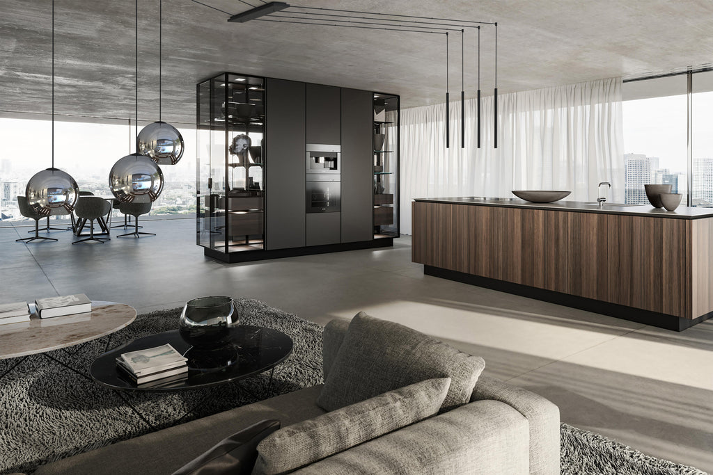 Nowodvorski Klosz / Oprawa CAMELEON LASER 750 - Stal lakierowana - Czarny