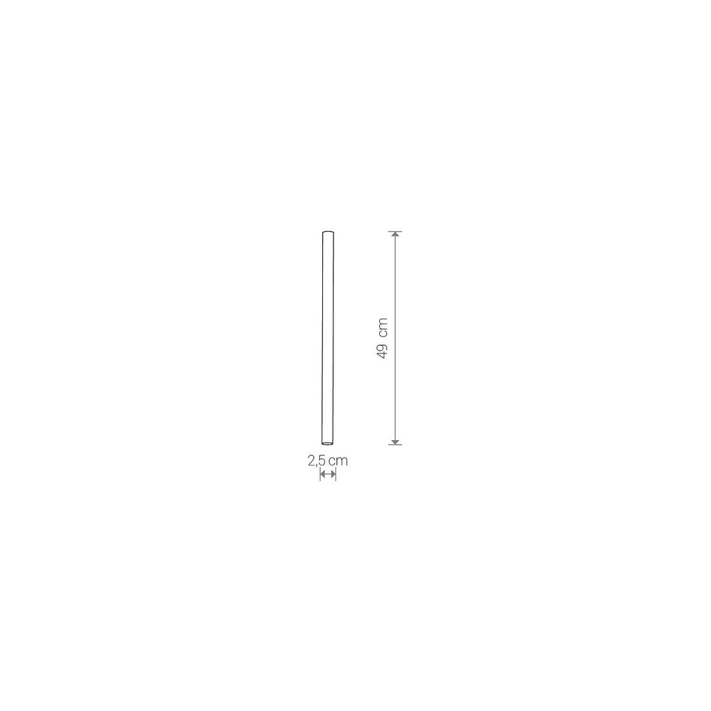 Nowodvorski Klosz / Oprawa CAMELEON LASER 490 - Stal lakierowana - Czarny 8572