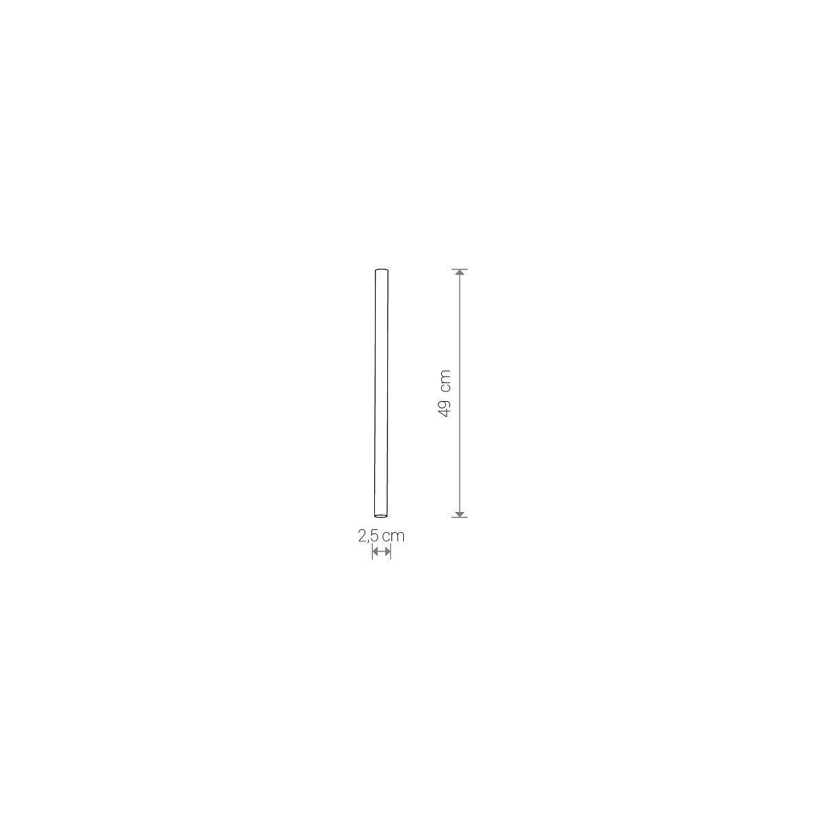 Nowodvorski Klosz / Oprawa CAMELEON LASER 490 - Stal lakierowana - Czarny 8572