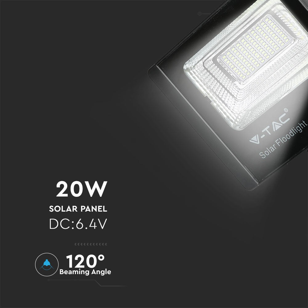 Naświetlacz solarny LED / Barwa:4000K
