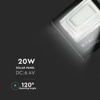 Naświetlacz solarny LED / Barwa:4000K