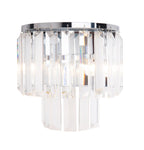 Maxlight Kinkiet Monaco - Metal + szkło - Chrom W0209