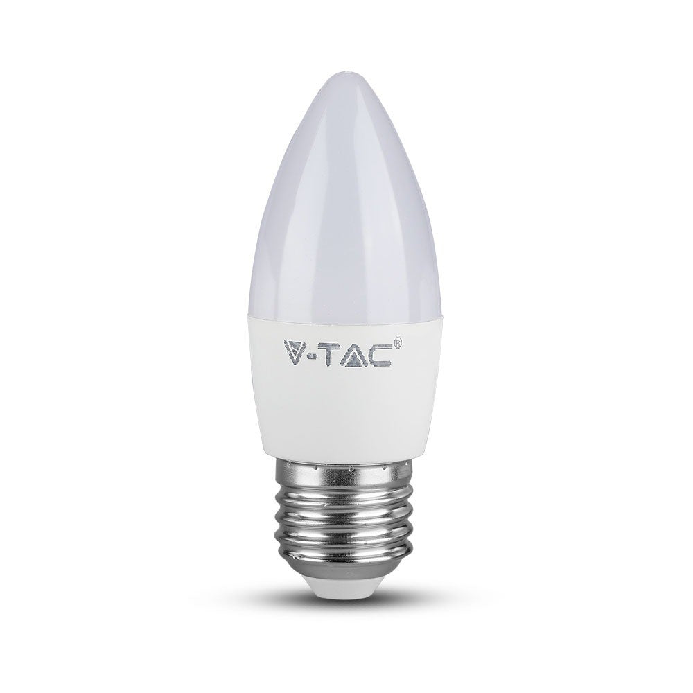 5.5W C35 Żarówka LED / Chip SAMSUNG / Barwa:3000K / Trzonek:E27