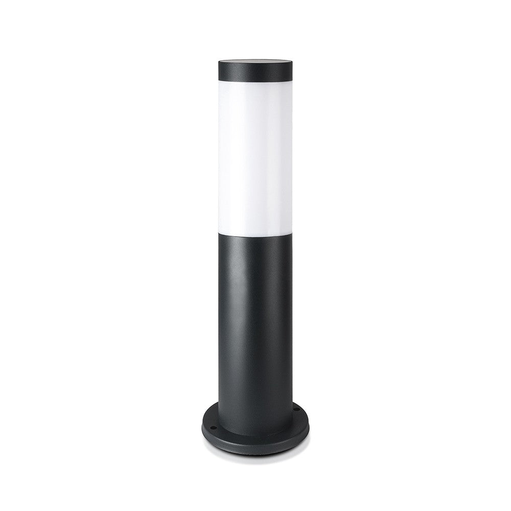 Słupek ogrodowy / Wysokość: 45cm / Gniazdo: E27 / Kolor: Czarny