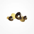 Maytoni Kinkiet Jack-stone - Stal nierdzewna - Złoty MOD314WL-L13G3K