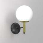 kinkiet Awinion black/gold 1xE27