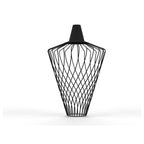 Nowodvorski Klosz / Oprawa CAMELEON WAVE L - Stal lakierowana - Czarny