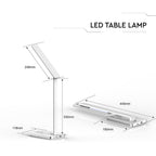5W Lampka biurkowa z ładowarką indukcyjną / Barwa: 3w1 / Biała