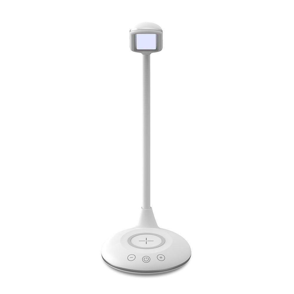 5W Lampka biurkowa z ładowarką indukcyjną / Barwa: 3w1 / Biała