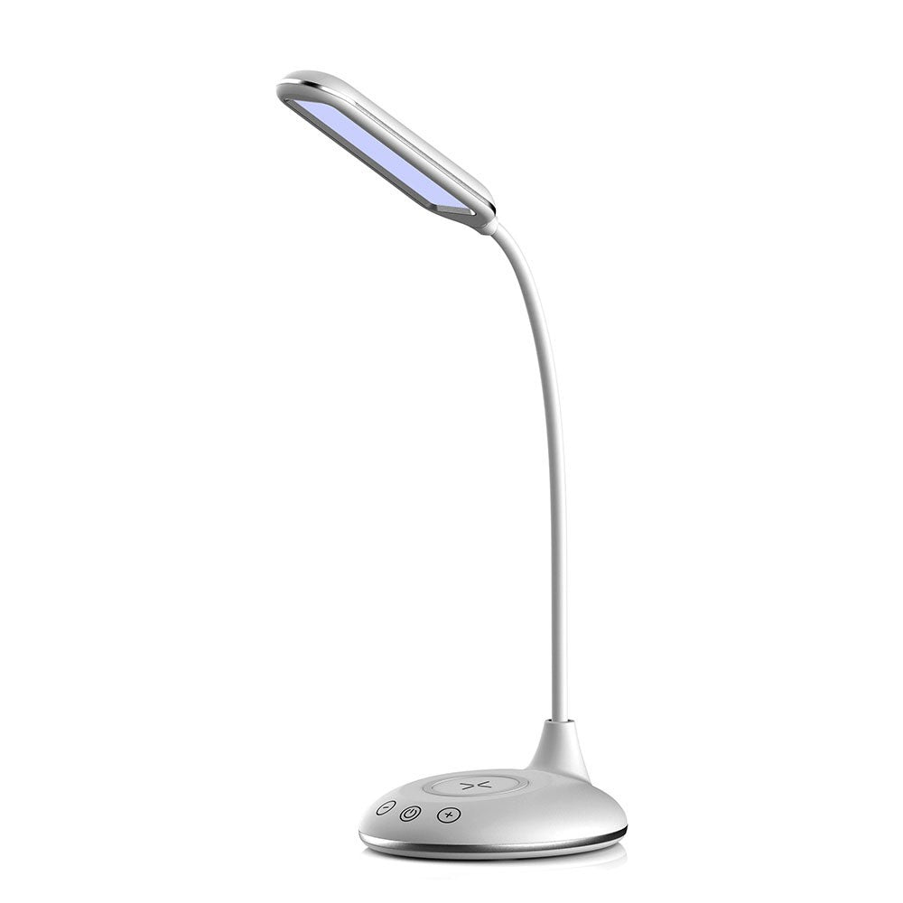 5W Lampka biurkowa z ładowarką indukcyjną / Barwa: 3w1 / Biała