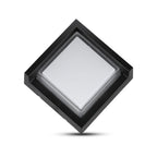 6W Lampa ścienna LED / Barwa:3000K / Obudowa: Czarny / Kwadratowa
