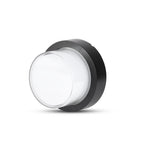 6W Lampa ścienna LED / Barwa:3000K / Obudowa: Czarny / Okrągła