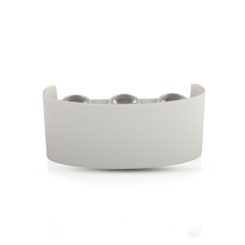 6W Lampa ścienna LED / Barwa:3000K / Obudowa: Piaskowy