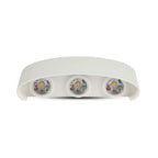6W Lampa ścienna LED / Barwa:4000K / Obudowa: Biała