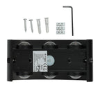 6W Lampa ścienna LED / Barwa:3000K / Obudowa: Czarny