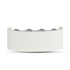 8W Lampa ścienna LED / Barwa:3000K / IP54 / Obudowa: Biała