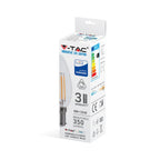 4W C35 Żarówka LED Filament / Klosz Transparentny / Chip SAMSUNG / Barwa:3000K / Ściemniana / Trzonek:B15