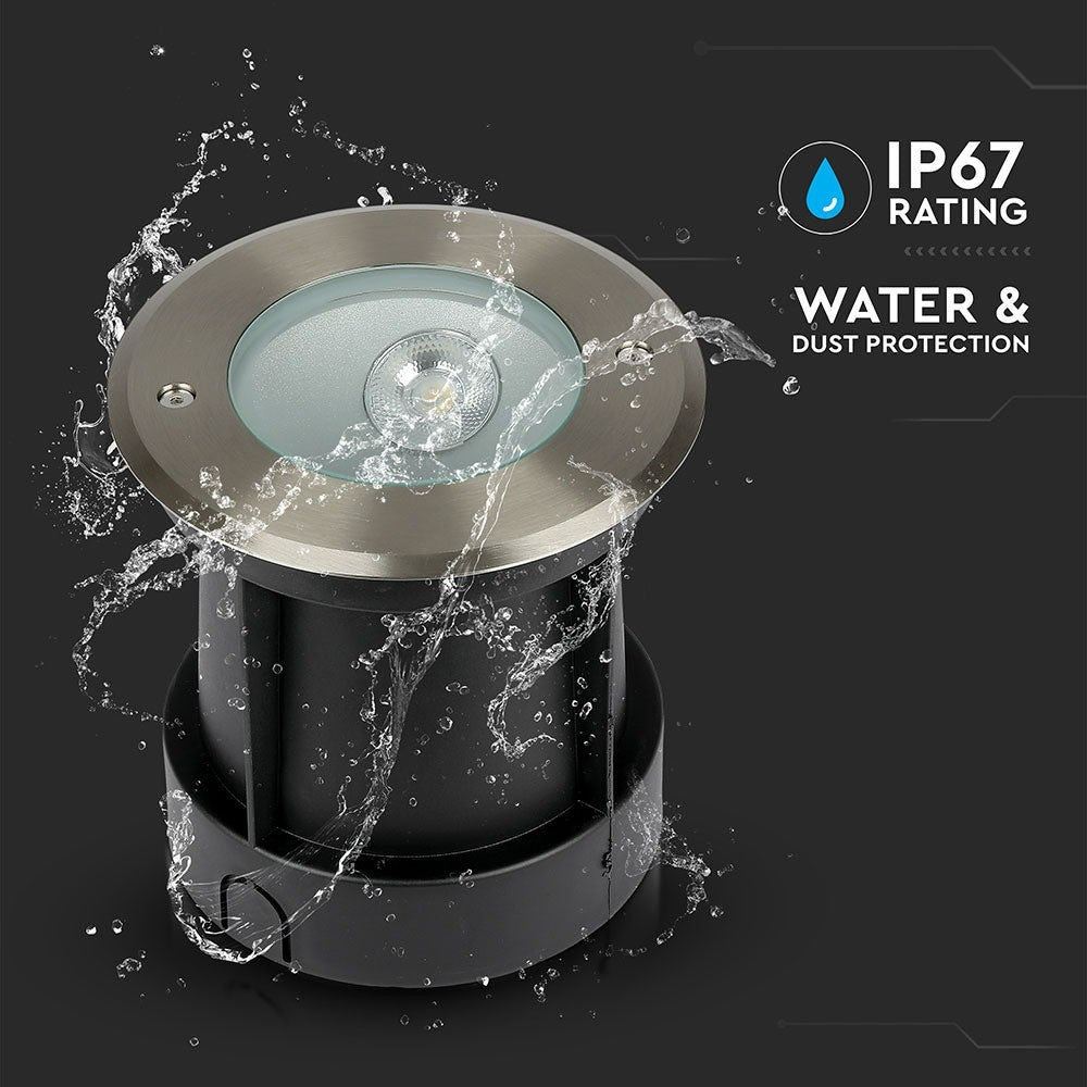 10W Oprawa do gruntowa asymetryczna LED COB / Kąt 35/ Barwa:4000K