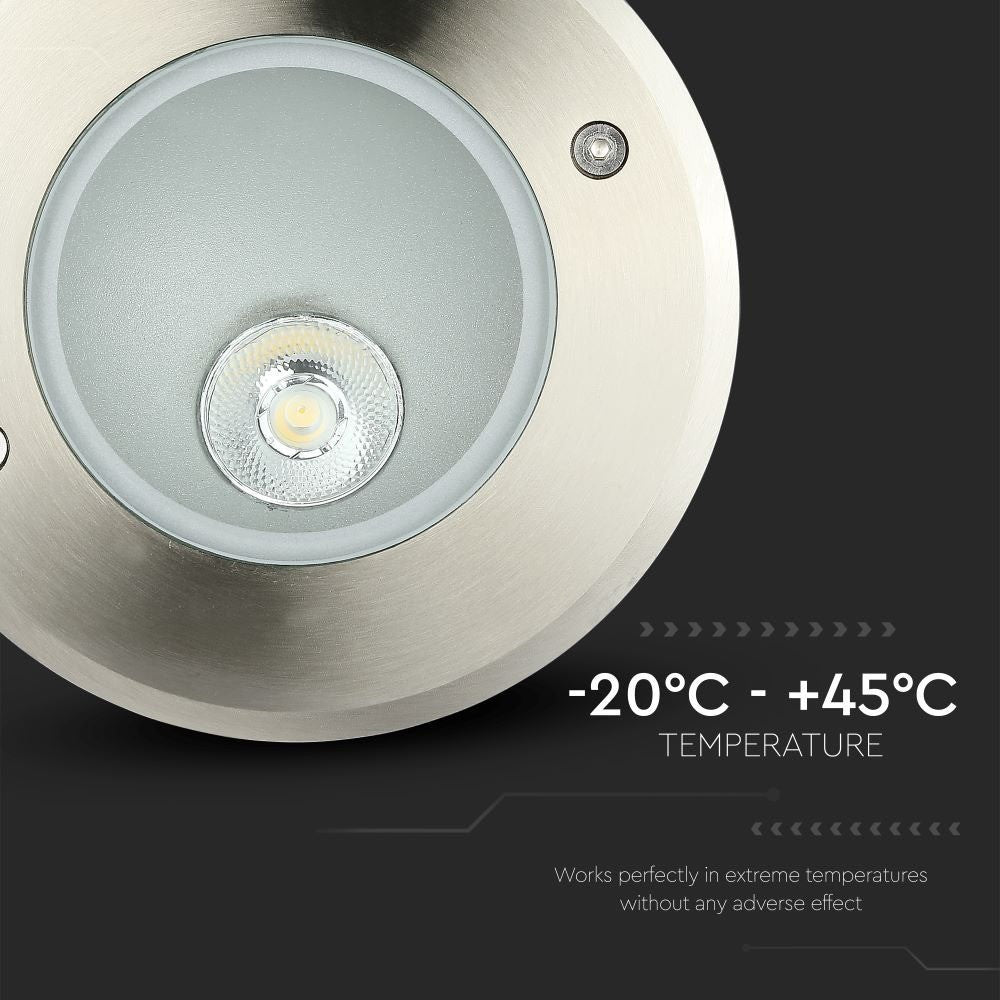 10W Oprawa do gruntowa asymetryczna LED COB / Kąt 35/ Barwa:4000K