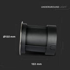 10W Oprawa do gruntowa LED COB / Barwa:4000K