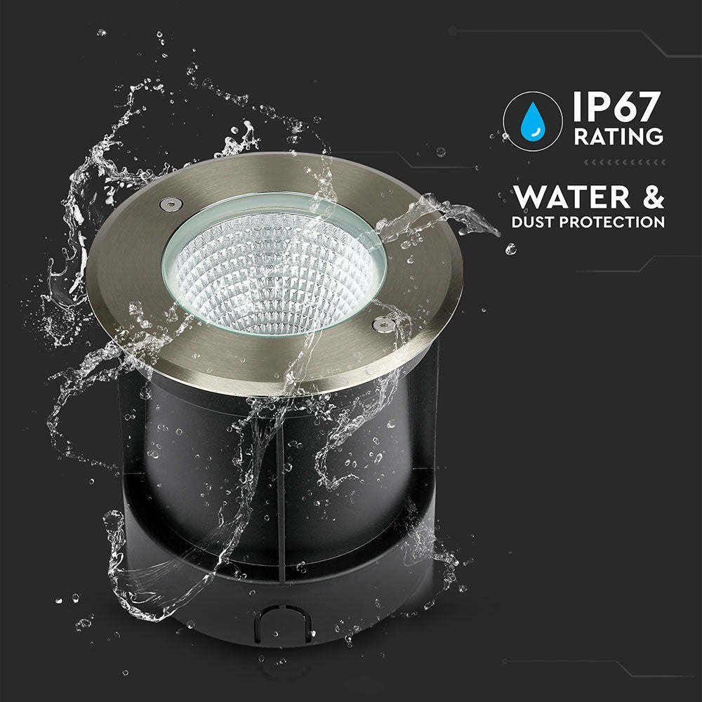 10W Oprawa do gruntowa LED COB / Barwa:4000K
