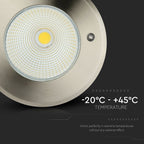 10W Oprawa do gruntowa LED COB / Barwa:4000K