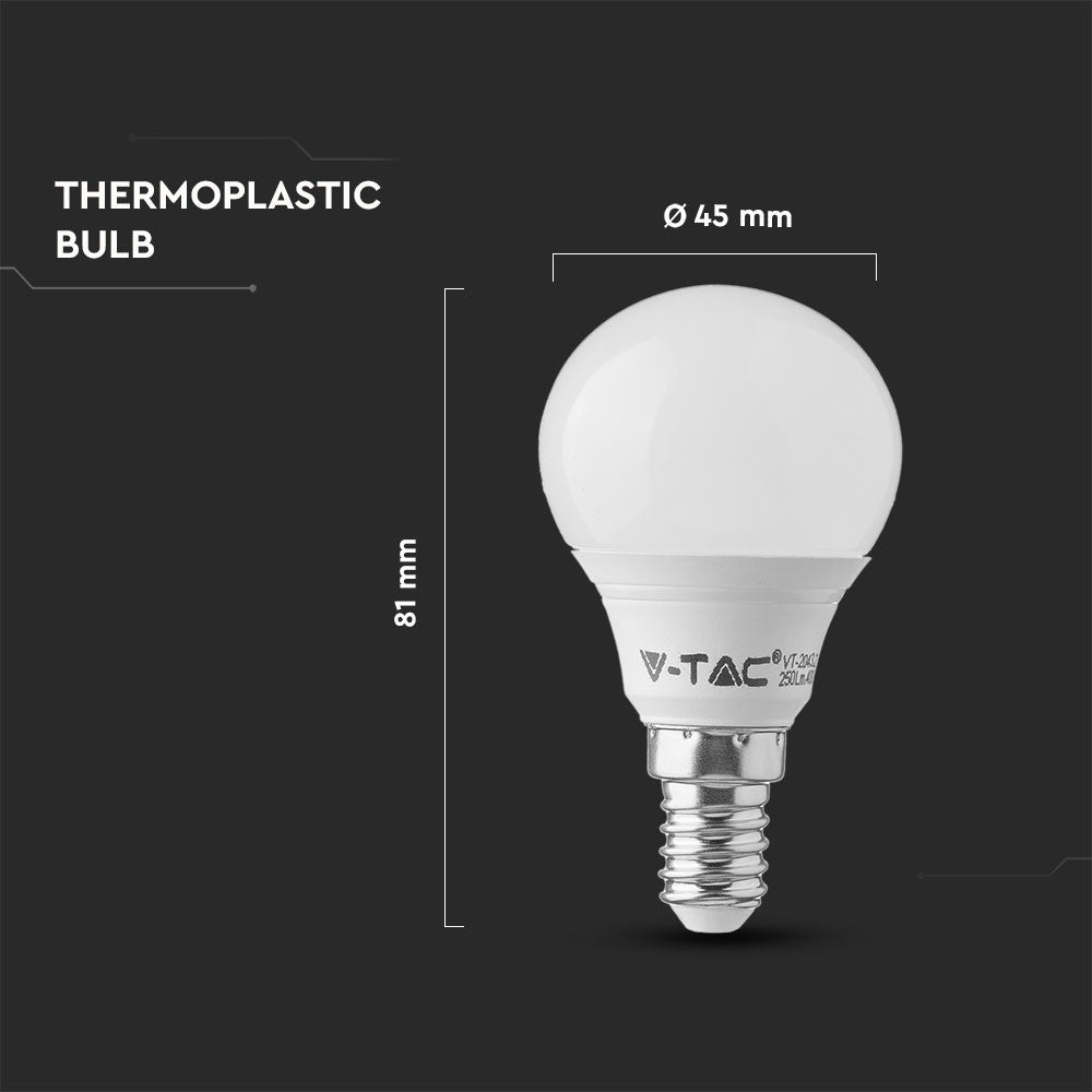 7W P45 Żarówka LED / Chip SAMSUNG / Barwa:4000K / Trzonek:E14