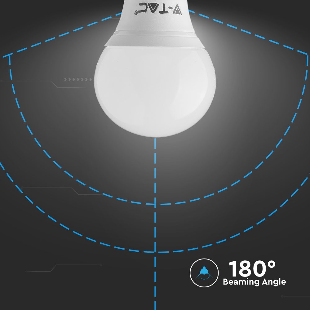 7W P45 Żarówka LED / Chip SAMSUNG / Barwa:4000K / Trzonek:E14