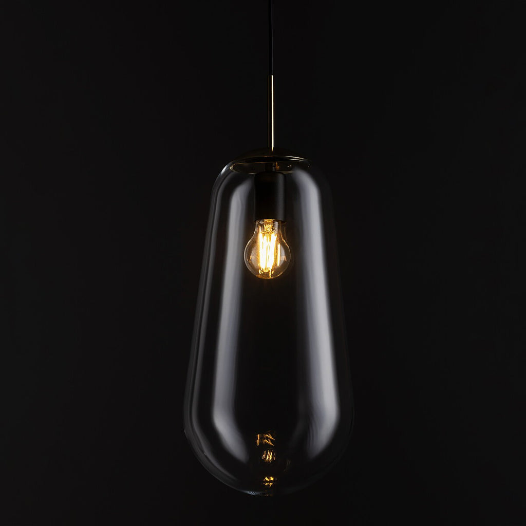 Nowodvorski Lampa wisząca PEAR L 25W only LED 50/60Hz - Szkło - Transparentny II 8671