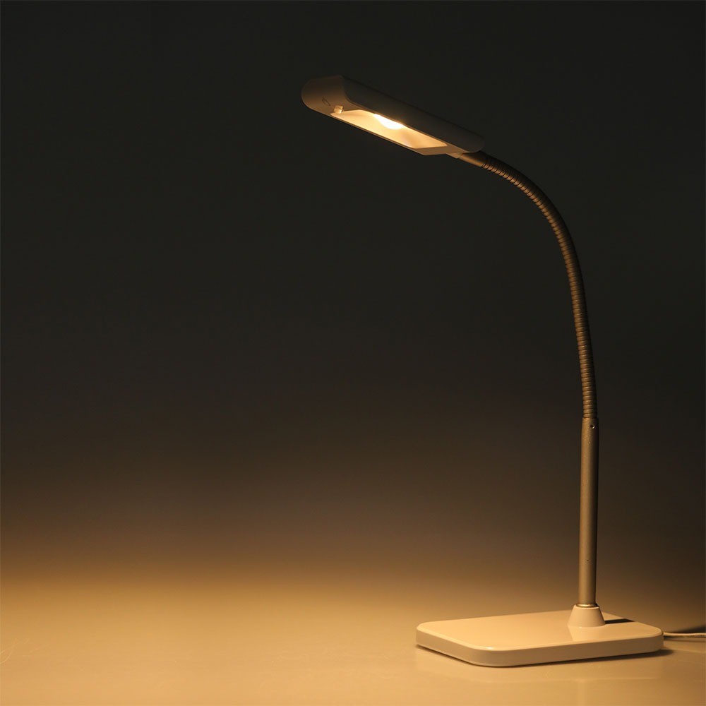 3.6W Lampka biurkowa LED / Obudowa: Biała / Barwa:3000K