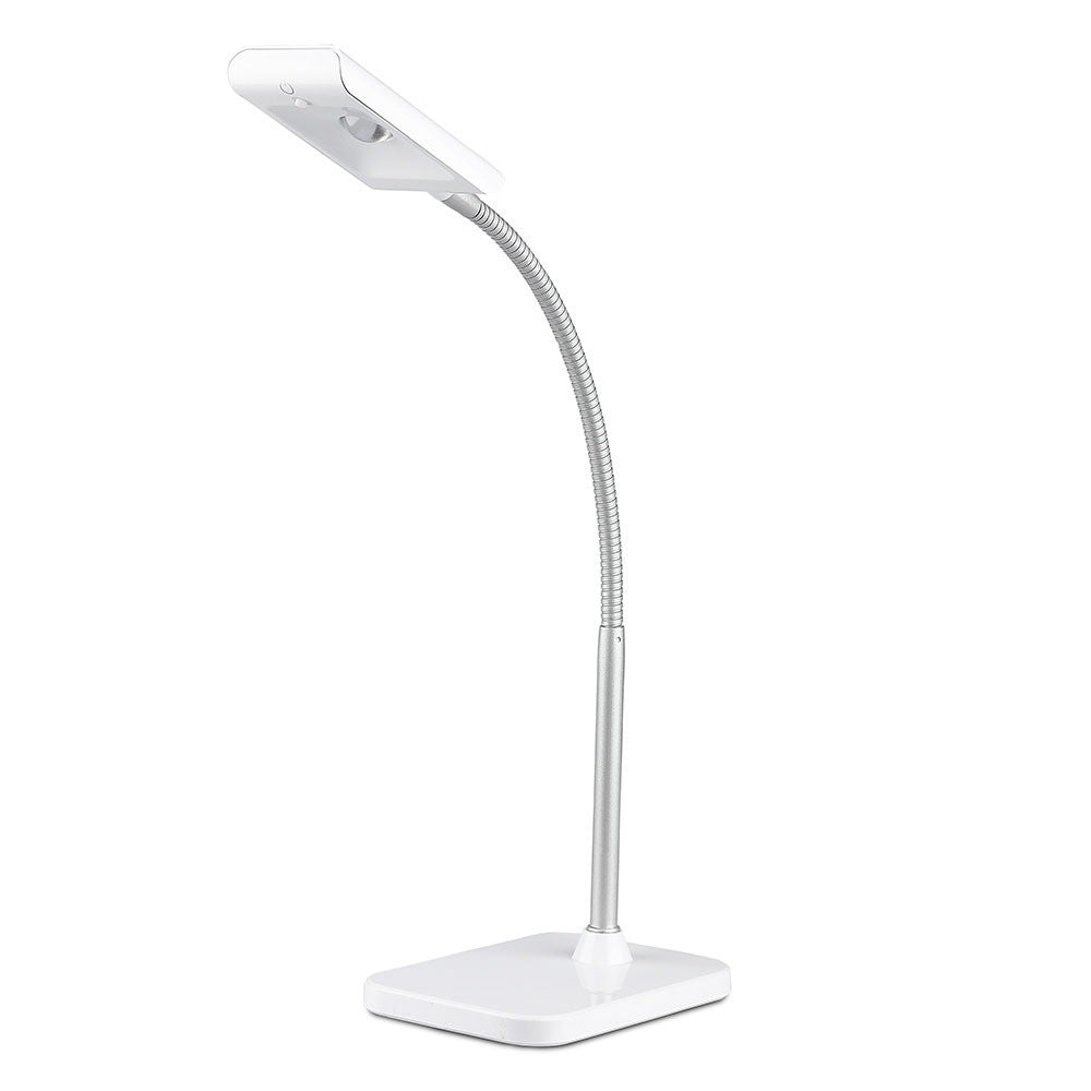 3.6W Lampka biurkowa LED / Obudowa: Biała / Barwa:3000K