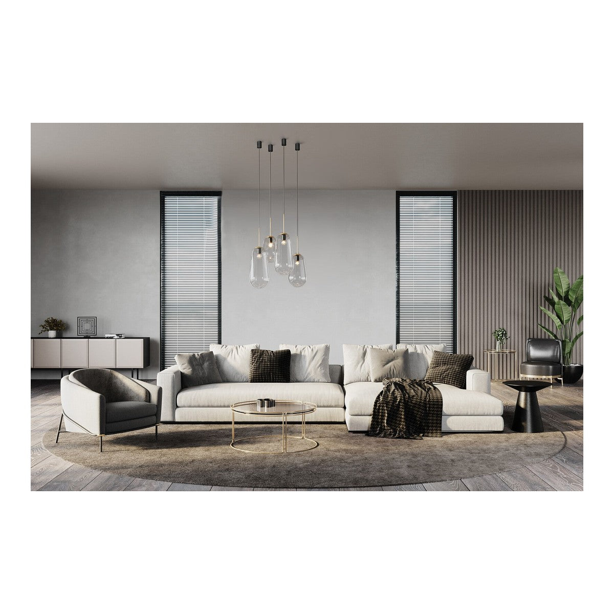Nowodvorski Lampa wisząca PEAR S 25W only LED 50/60Hz - Szkło - Transparentny II 8673