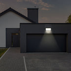 10W Naświetlacz LED solarny / Panel z przewodem / Gniazdo USB / Barwa:4000K / Obudowa: Czarna