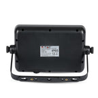 10W Naświetlacz LED solarny / Panel z przewodem / Gniazdo USB / Barwa:4000K / Obudowa: Czarna